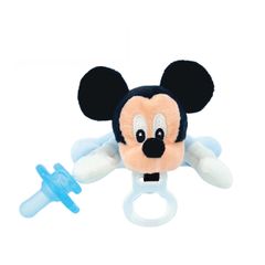 NOOKUMS NÚM TI SILICONE KÈM THÚ BÔNG CAO CẤP AN TOÀN CHO BÉ - MICKEY