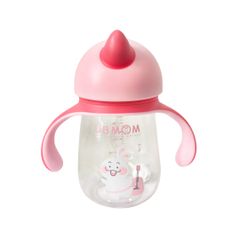 UBMOM BÌNH TẬP UỐNG CHO BÉ 260ML - PINK