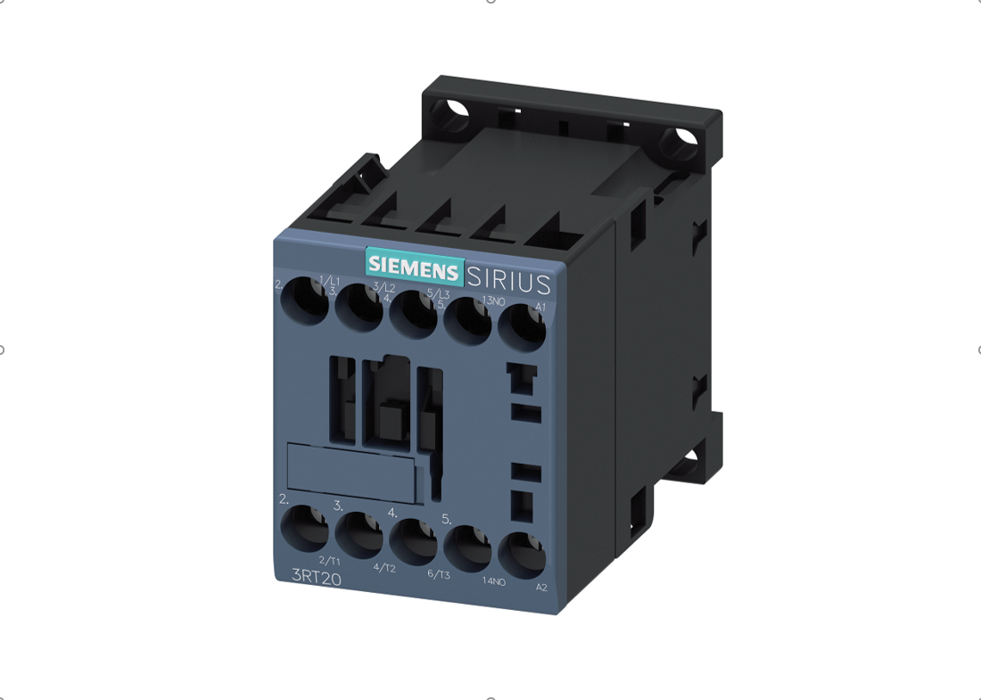 Contactor đóng cắt Siemens, 3RT2016-1AP01, 4 kW