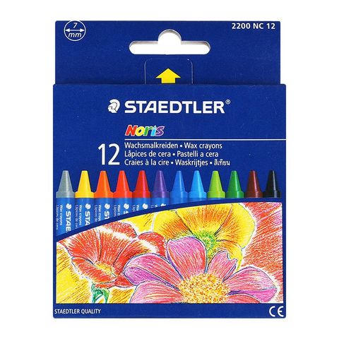 [SIÊU RẺ - CHÍNH HÃNG] Sáp màu Staedtler 2200NC12 12 màu