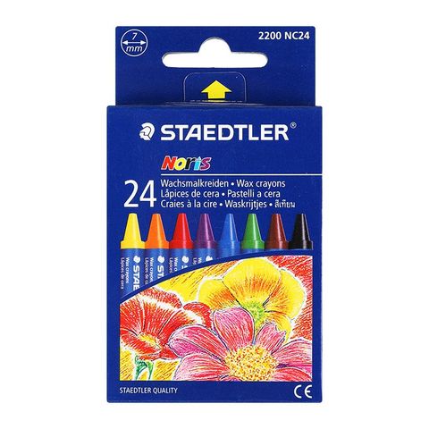 [SIÊU RẺ - CHÍNH HÃNG] Sáp màu Staedtler 2200NC24 24 màu