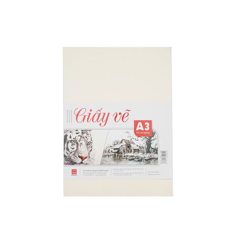 Giấy vẽ A3 Hồng Hà 20 tờ 4944