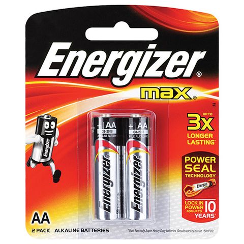 [Chính Hãng] Vỉ 2 viên Pin tiểu Energizer AA - (Nhập Khẩu Độc Quyền Bởi DKSH Việt Nam)