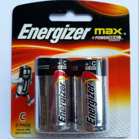 [Chính Hãng] Pin trung Energizer - Pin C vỉ 2 viên (Nhập Khẩu Độc Quyền Bởi DKSH Việt Nam)