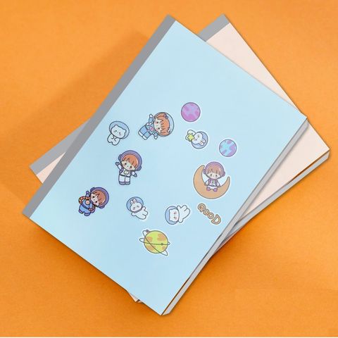 Vở Haplus Sticker 120 trang 6614 (Dòng kẻ ngang) - Mua 3 quyển tặng bút bi cao cấp (MUA TỪ 96 QUYỂN CHIẾT KHẤU 5%)