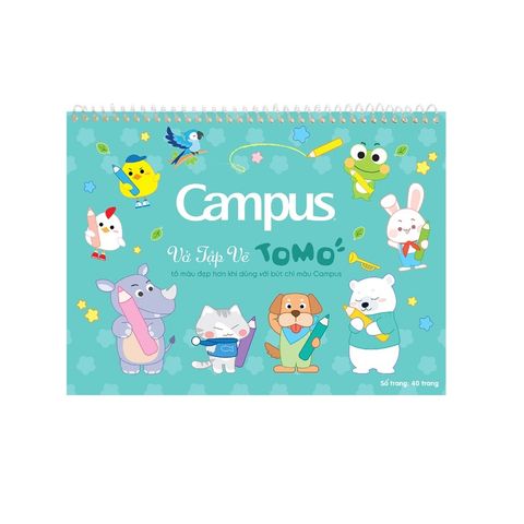 Vở vẽ A4 Campus Tomo 20 tờ SKB-A4TOM-40