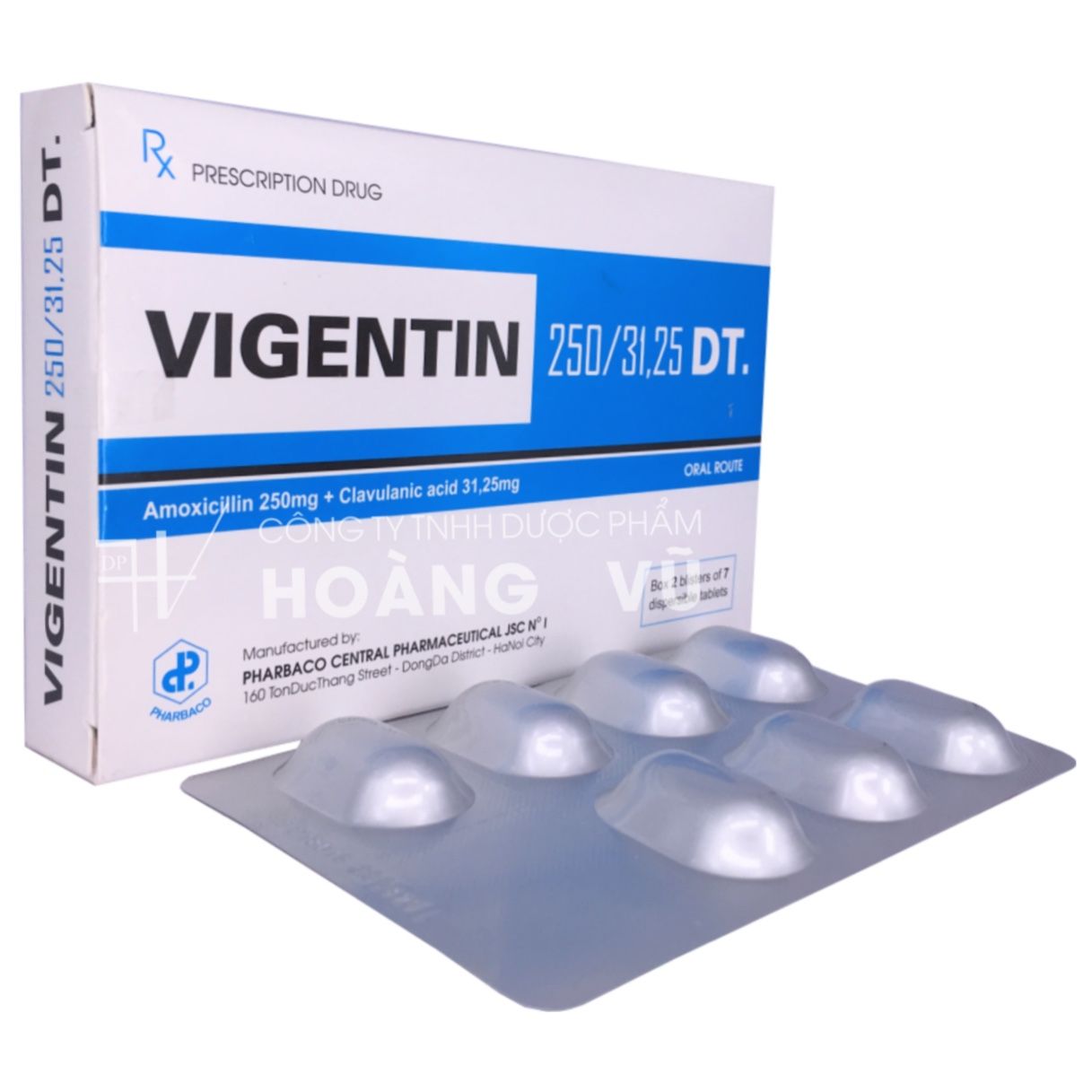 VIGENTIN 281.25MG DT - VIÊN (T/108H/14V)