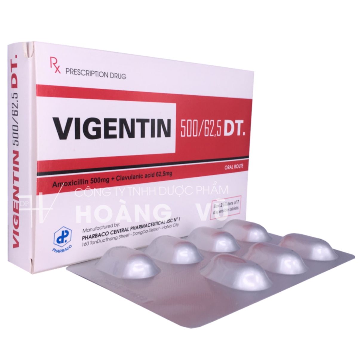 VIGENTIN 562.5MG DT - VIÊN (T/108H/14V)