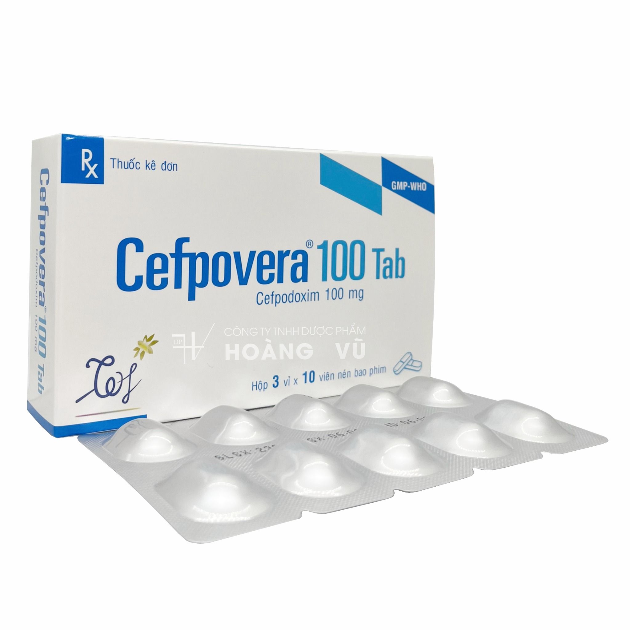 CEFPOVERA 100 TAB (T/108H/30v)