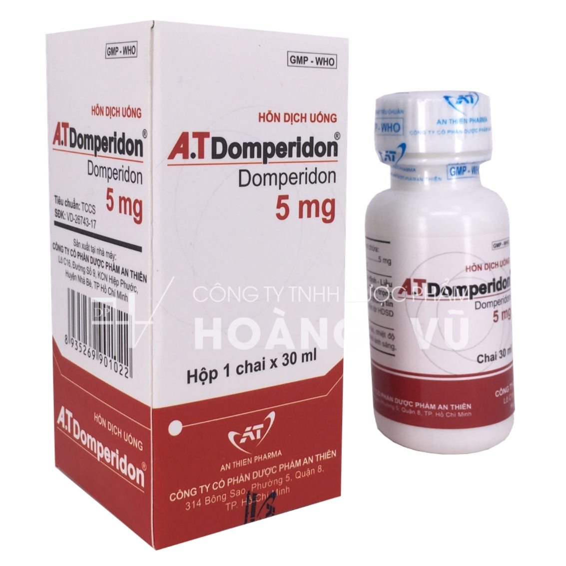 A.T DOMPERIDON (T/280C/30ML)