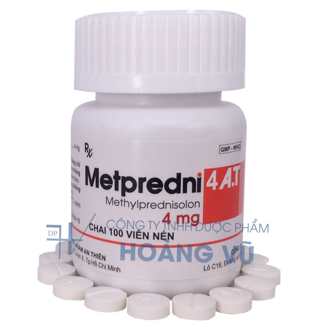 METPREDNI 4 A.T (T/360C/100v)