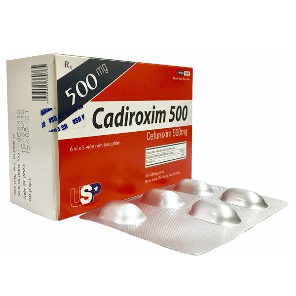 CADIROXIM 500 VNF (T/60H/30v)