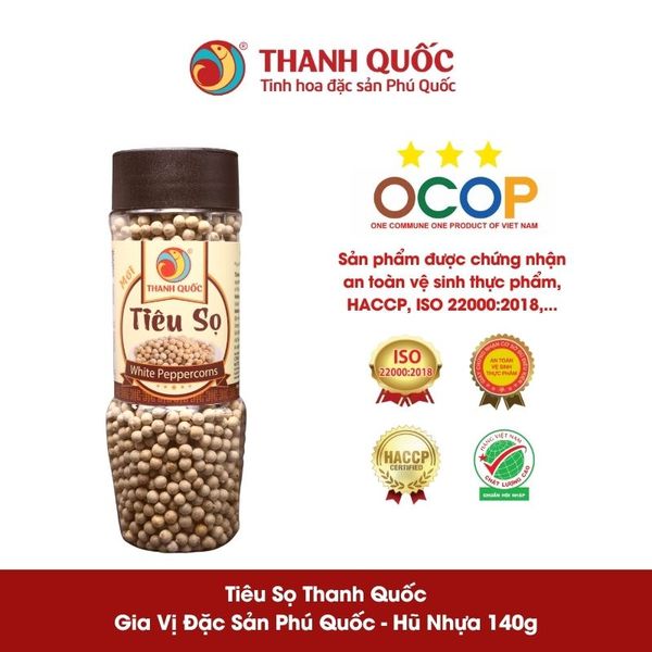 TIÊU SỌ PHÚ QUỐC – THANH QUỐC HŨ 140G