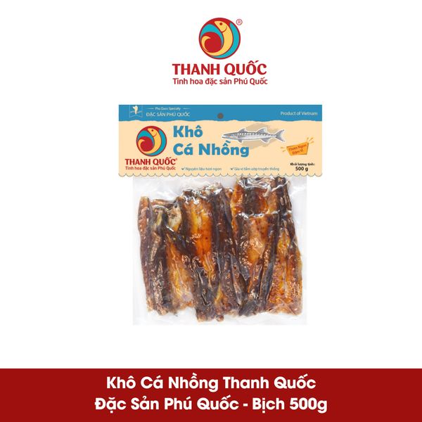 Khô Cá Nhồng Phú Quốc - Thanh Quốc, Bịch 500G