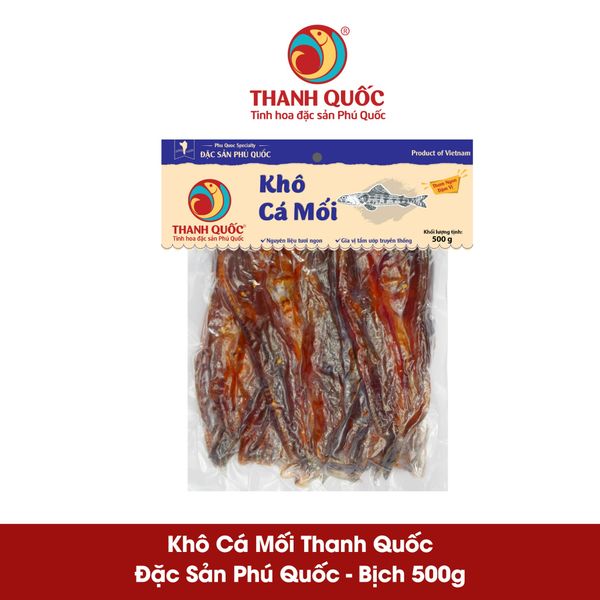 Khô Cá Mối Phú Quốc - Thanh Quốc, Bịch 500G
