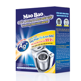  Combo: 02 hộp Bột Chất Làm Sạch Lồng Máy Giặt Ag+ Mao Bao 306g + Chất Làm Sạch Bình Đun Nước Mao Bao 25g x 1 gói 