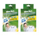  Combo 02 Hộp Bột Tẩy Quần Áo Thiên Nhiên Mao Bao (12g x 5 gói/hộp) 