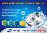  Hộp 3 gói Chất vệ sinh làm sạch lồng máy giặt Mao Bao chứa Ag+ (306g) - cho 3 lần vệ sinh 