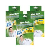  Combo 03 hộp Bột Tẩy Quần Áo Thiên Nhiên Baking soda Mao Bao (12g x 5 gói) (B) 