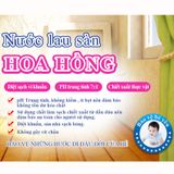  Combo: 03 Chai Nước Lau Sàn Mao Bao 1 Lít - Hương Hoa Hồng 