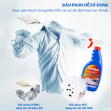  Combo 03 chai Nước giặt cổ áo Mao Bao 600ml 