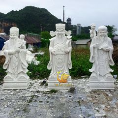 Tượng Đá Phong Thủy Phước Lộc Thọ Đẹp Tại Đà Nẵng