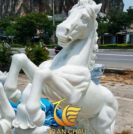 Tượng Ngựa Mã Đáo Thành Công Bằng Đá Tự Nhiên