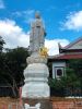 Tượng Phật A Di Đà Bằng Đá Ở Chùa Bắc Ninh