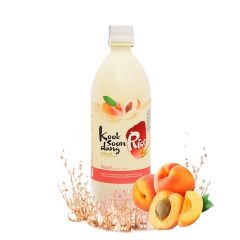 Rượu gạo Makgeolli Koolsoondang - vị đào (750ml)