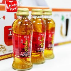 Hộp nước hồng sâm có củ KGS (120ml x 10 chai)