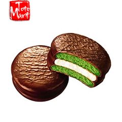 Bánh Chocopie Lotte Hàn Quốc vị trà xanh (12 cái)