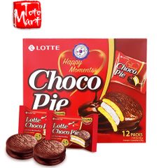 Bánh Chocopie Lotte Hàn Quốc vị truyền thống (12 cái)