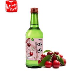 Rượu soju Korice - vị cherry (360ml)