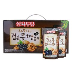 Thùng sữa óc chó hạnh nhân Sahmyook Hàn Quốc (20 túi x 195ml)
