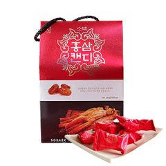 Kẹo hồng sâm Sobaek Korea Red Ginseng (Hộp 200g)