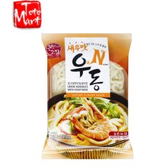Mì udon vị tôm Hanil Food Hàn Quốc (225g)