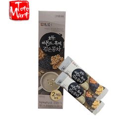 Bột ngũ cốc đậu đen mè đen Damtuh Hàn Quốc (hộp 2 gói)