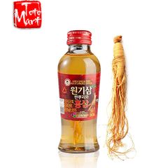 Hộp nước hồng sâm có củ Won Ki Sam (120ml x 10 chai)