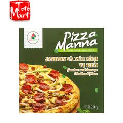 Pizza Manna Jambon & xúc xích vị Thái (120g)