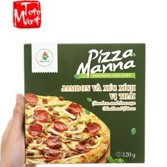 Pizza Manna Jambon & xúc xích vị Thái (120g)