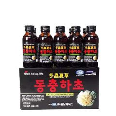 Hộp nước đông trùng hạ thảo Well-being life Hàn Quốc (100ml x 10 chai)