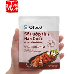 Sốt ướp thịt Hàn Quốc vị truyền thống O'Food (80g)