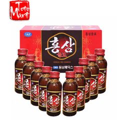 Hộp nước hồng sâm Dongnam Hàn Quốc (100ml x 10 chai)