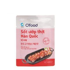 Sốt ướp thịt Hàn Quốc vị cay O'Food (80g)
