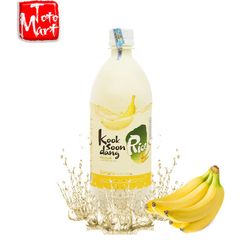 Rượu gạo Makgeolli Koolsoondang - vị chuối (750ml)