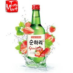 Rượu soju Chum Churum - vị dâu (360ml)