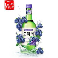 Rượu soju Chum Churum - vị việt quất (360ml)