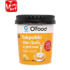 Tokpokki vị phô mai O'Food (105g)