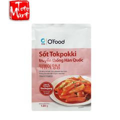 Sốt tokpokki vị truyền thống O'Food (120g)
