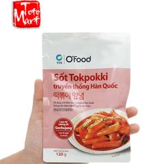 Sốt tokpokki vị truyền thống O'Food (120g)